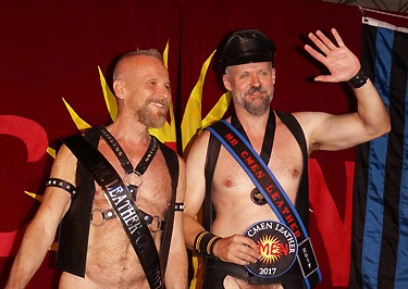 Mark S. Mr. CMEN Leather 2017 with Runner Up